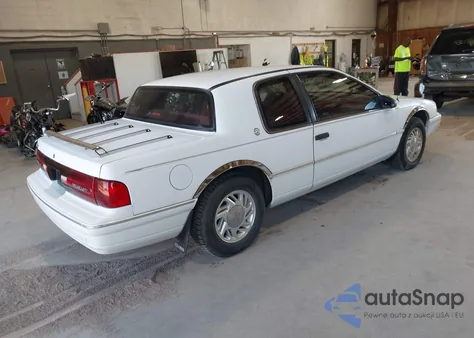 1992 Mercury Cougar Ls z USA, uszkodzony, nr VIN 1MEPM6045NH646487